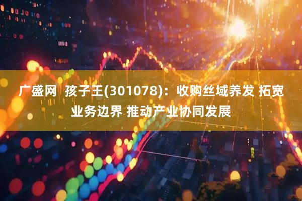 广盛网  孩子王(301078)：收购丝域养发 拓宽业务边界 推动产业协同发展