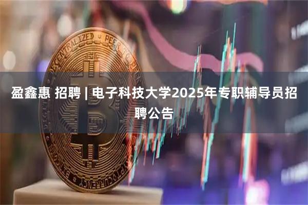 盈鑫惠 招聘 | 电子科技大学2025年专职辅导员招聘公告